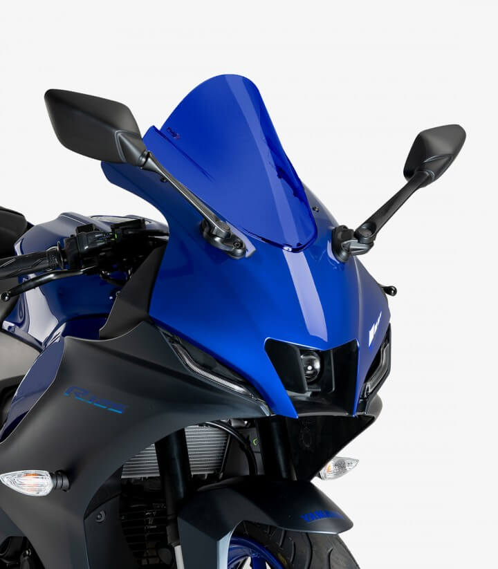 Windschild Puig Z-Racing Yamaha YZF-R125 (23-26) Blau 21715A