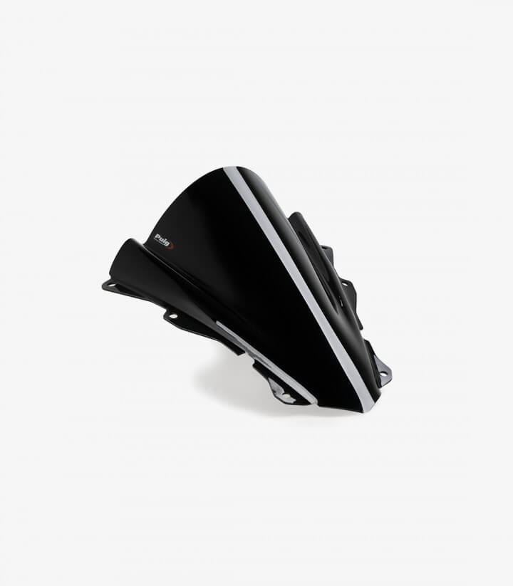 Windschild Puig Z-Racing Kawasaki ZX-4R/RR Ninja (24-26) Schwarz 21767N