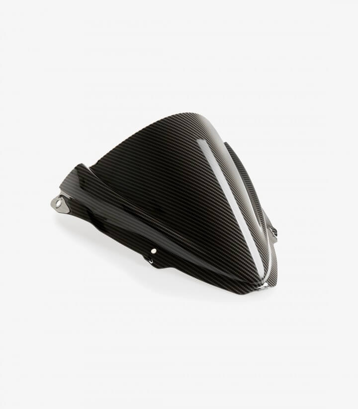 Windschild Puig Z-Racing Kawasaki ZX-6R Ninja (24-26) Carbon-Optik 21831C