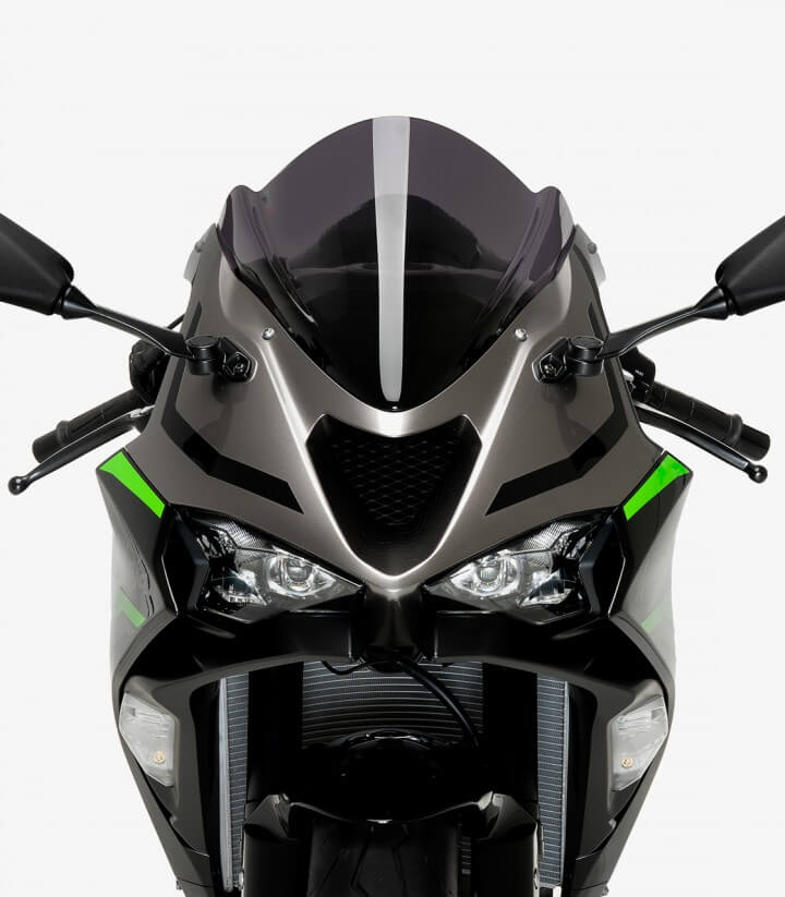 Windschild Puig Z-Racing Kawasaki ZX-6R Ninja (24-26) Dunkel getönt 21831F