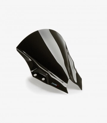 Windschild Puig Z-Racing Kawasaki Ninja 500 (24-26) Carbon-Optik 22015C