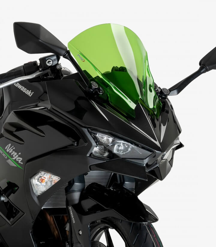 Kawasaki Ninja 500 (2024) Puig Z-Racing Green Windshield 22015V