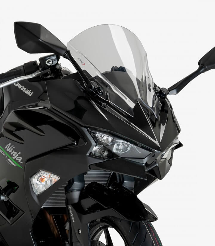 Windschild Puig Z-Racing Kawasaki Ninja 500 (24-26) Klar 22015W