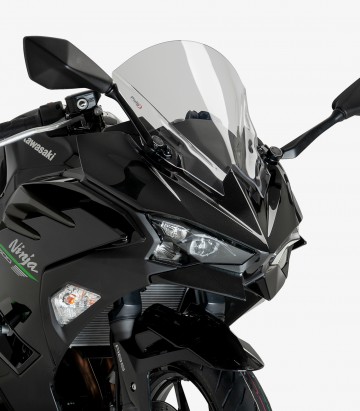 Windschild Puig Z-Racing Kawasaki Ninja 500 (24-26) Klar 22015W