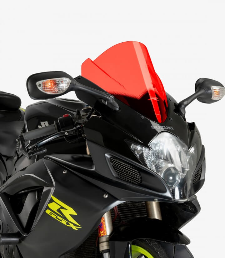 Suzuki GSX-R600 / GSX-R750 (2006 - 2007) Puig Z-Racing Red Windshield 4055R