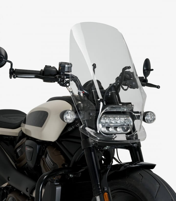 Cúpula Puig New Generation Touring Harley Davidson Sportster S RH1250S (2021 - 2024) Transparente 21322W