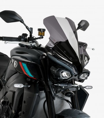 Windschild Puig New Generation Touring Yamaha MT-10 (22-26) Dunkel getönt 21362F