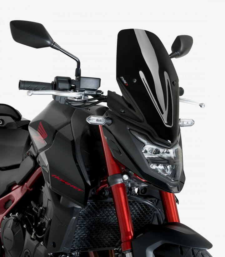 Windschild Puig New Generation Touring Honda CB750 Hornet (23-24) Schwarz 21480N
