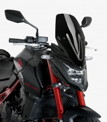 Windschild Puig New Generation Touring Honda CB750 Hornet (23-24) Schwarz 21480N