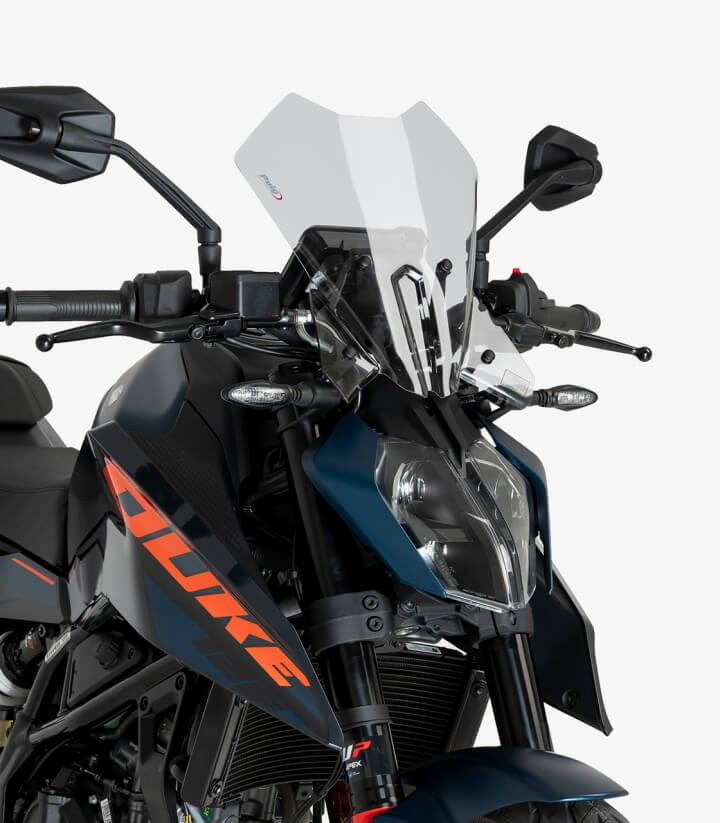 Cúpula Puig New Generation Touring KTM 125/390 Duke (2024) Transparente 21998W 21998W