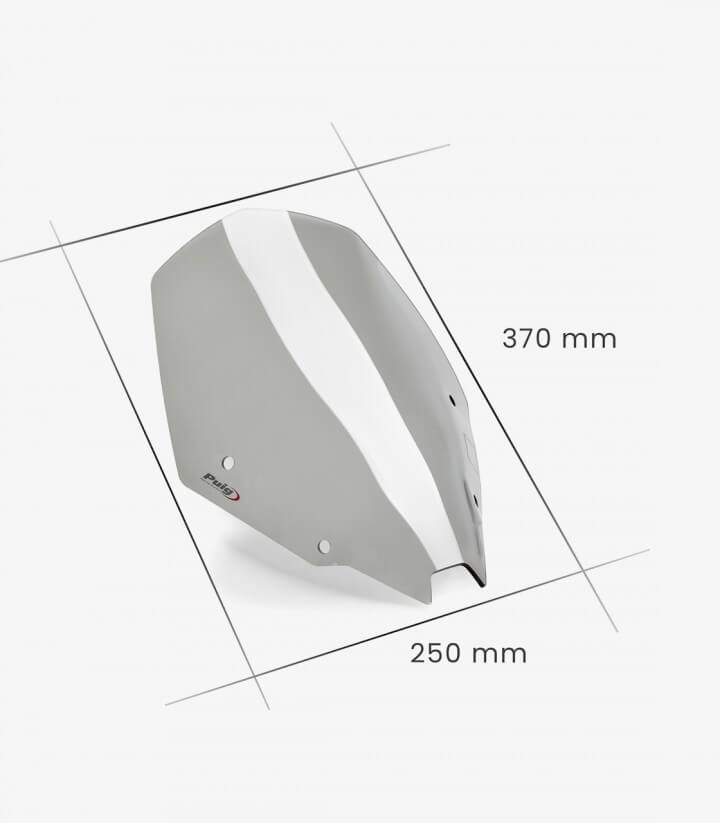Windschild Puig New Generation Touring Kawasaki Z500 (24-26) Rot 22009R