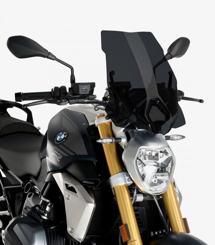 Cúpula Puig New Generation Touring BMW R1250R (2018 - 2024) Ahumado oscuro 3626F