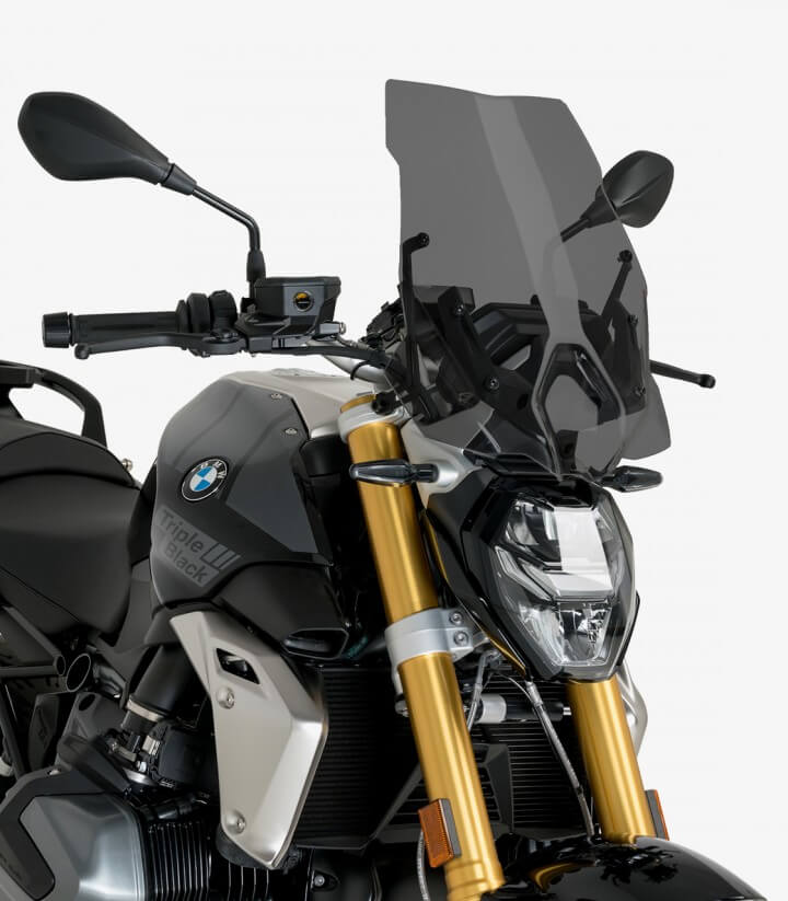 Windschild Puig New Generation Touring BMW R1250R (18-26) Dunkel getönt 3626F