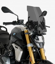 BMW R1250R (2018 - 2024) Puig New Generation Touring Dark smoked Windshield 3626F