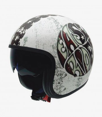NZI Rolling 4 Sun Matt Easy Rider Open Face Helmet
