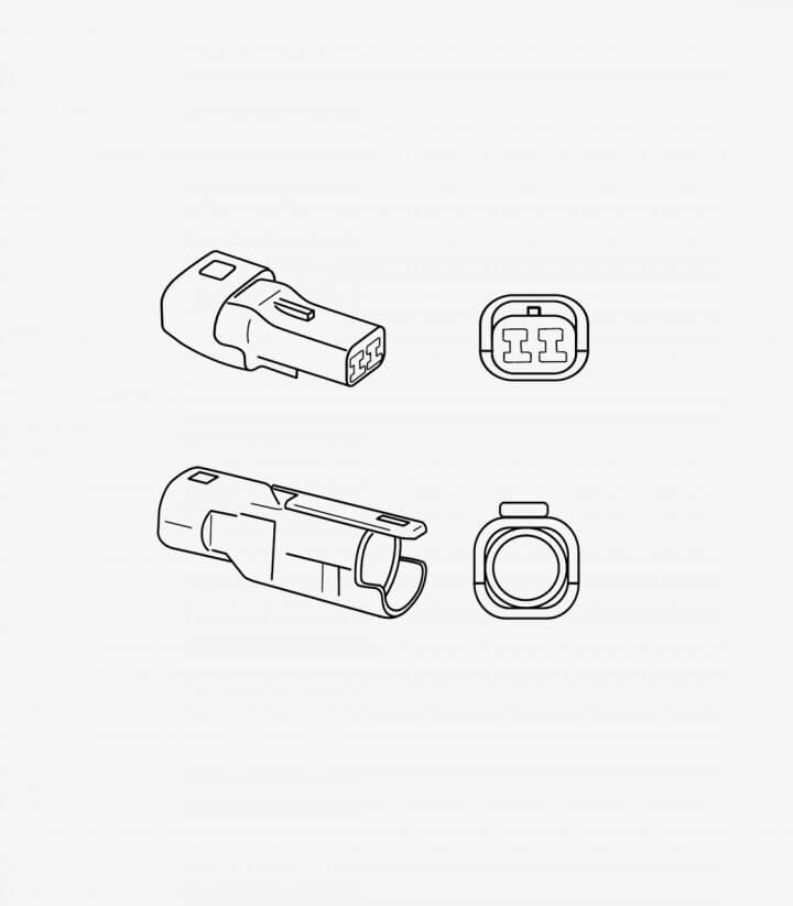 Aprilia Turn Signal Adapter / Extension 20627N Puig