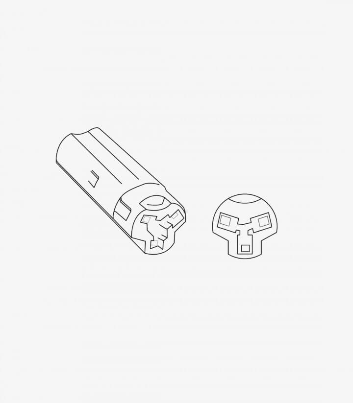 Adaptador / Alargo intermitentes Yamaha 4863N Puig