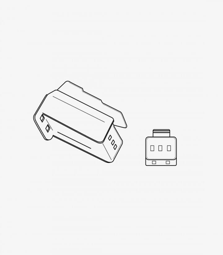 Adapter / Verlängerungskabel Kennzeichenbeleuchtung Yamaha MT-03 (20-26), YZF-R3 (25-26) 20588N Puig