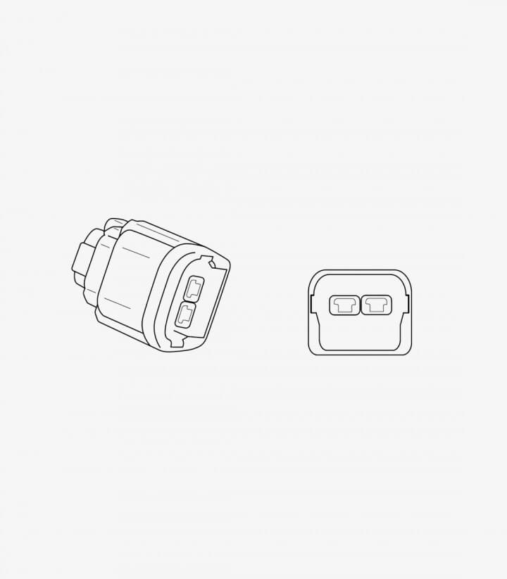 Adapter / Verlängerungskabel Kennzeichenbeleuchtung Honda ADV 350 (22-26), CBR1000RR-R Fireblade (20-25), NC750X (25-26) 20590N 