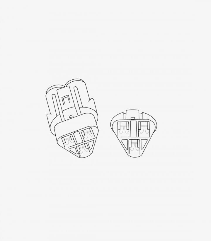 Adapter / Verlängerungskabel Kennzeichenbeleuchtung Suzuki GSX-8R/S/T/TT (23-26) 3849N Puig