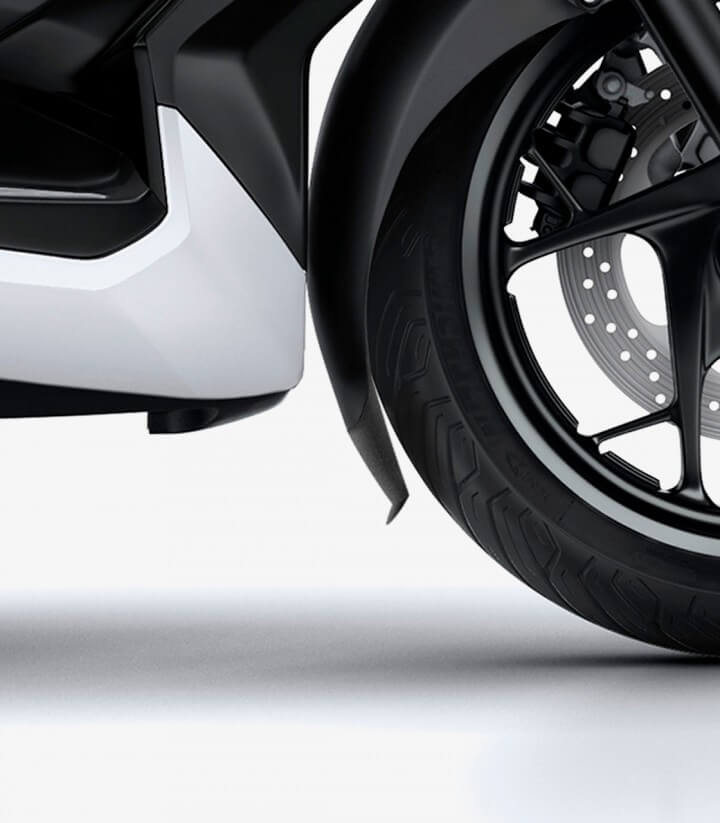 Schmutzfänger vorderer Kotflügel Puig 3664N für Yamaha XMAX 125/300/400 (17-26)