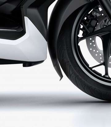 Schmutzfänger vorderer Kotflügel Puig 3664N für Yamaha XMAX 125/300/400 (17-26)