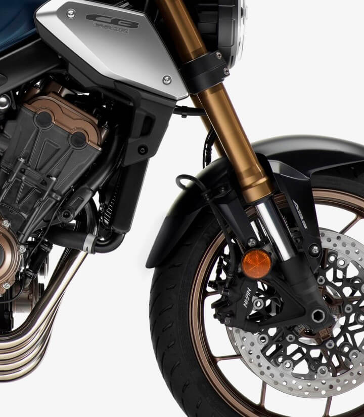 Faldón guardabarros delantero Puig 3680N para Honda CB500 Hornet  (2024), CB500F (2022 - 2024), CB650R (2019 - 2023), CBR500R (2