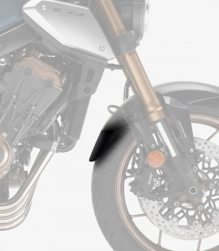 Puig Front Fender Extension 3680N for Honda CB500 Hornet  (2024), CB500F (2022 - 2024), CB650R (2019 - 2023), CBR500R (2022 - 20