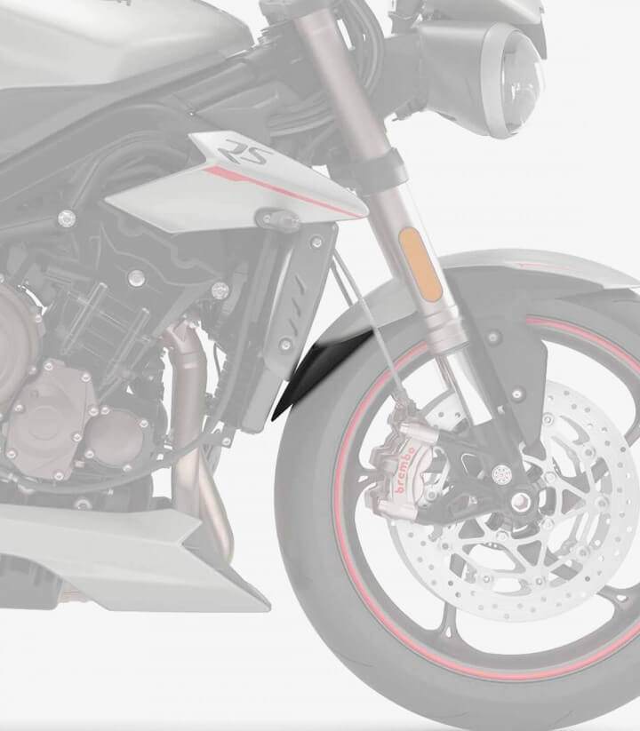 Schmutzfänger vorderer Kotflügel Puig 3898N für Triumph Speed Triple 1050 RS/S (18-20), Street Triple 765 R/RS/S (17-26)