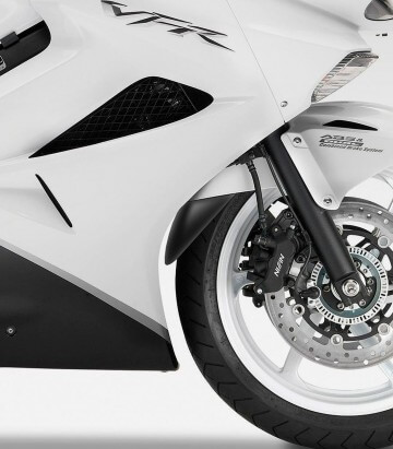 Schmutzfänger vorderer Kotflügel Puig 5803N für Honda CBR600F (99-04), VFR800 (02-12)