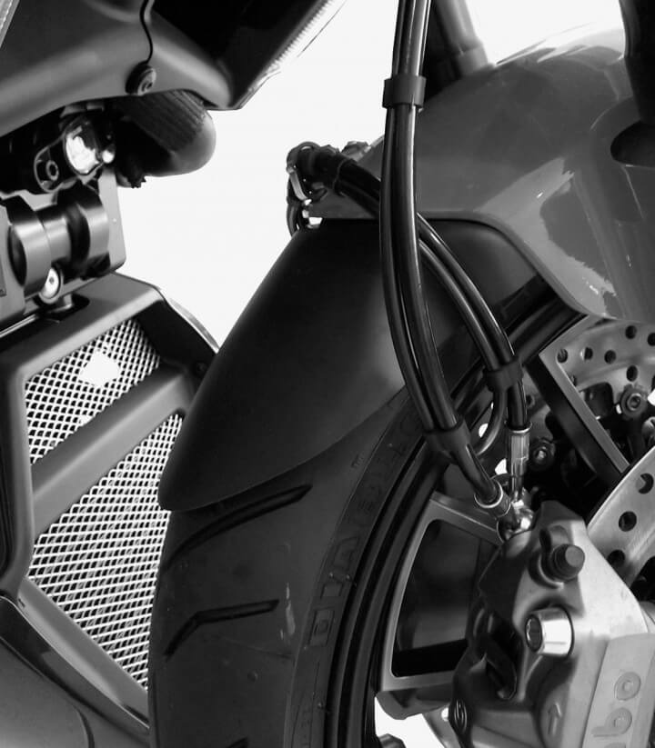 Schmutzfänger vorderer Kotflügel Puig 6178N für Ducati Diavel (11-15)