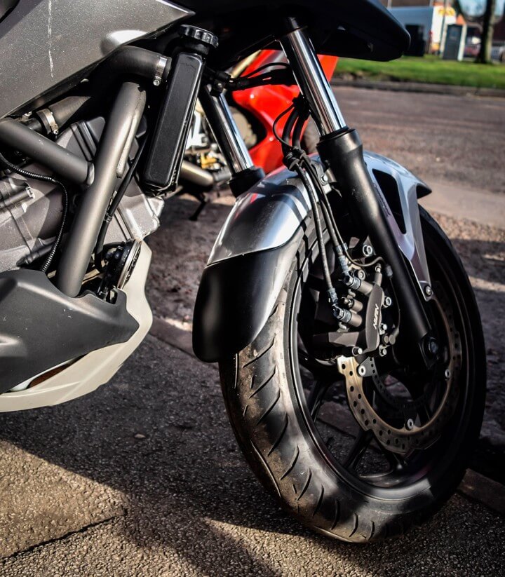 Schmutzfänger vorderer Kotflügel Puig 6418N für Honda NC700S/X (12-13), NC750S/SD/X/XD (14-20)