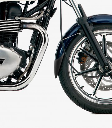 Faldón guardabarros delantero Puig 6435N para Triumph Bonneville (2009 - 2015)