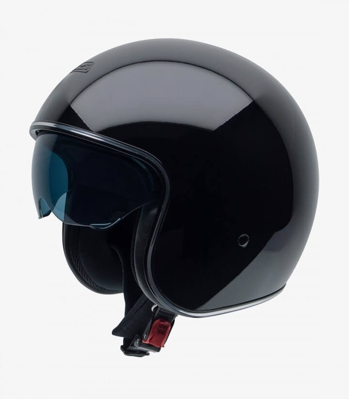 NZI Rolling 3 Black Open Face Helmet