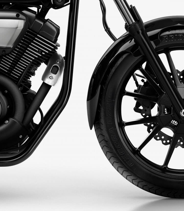 Schmutzfänger vorderer Kotflügel Puig 9289N für Yamaha XV950 (13-16)