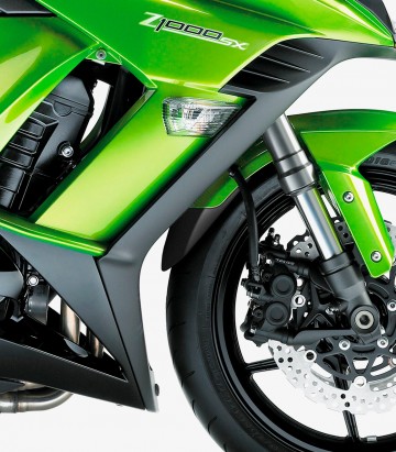 Faldón guardabarros delantero Puig 9828N para Kawasaki Z900 (2017 - 2024)