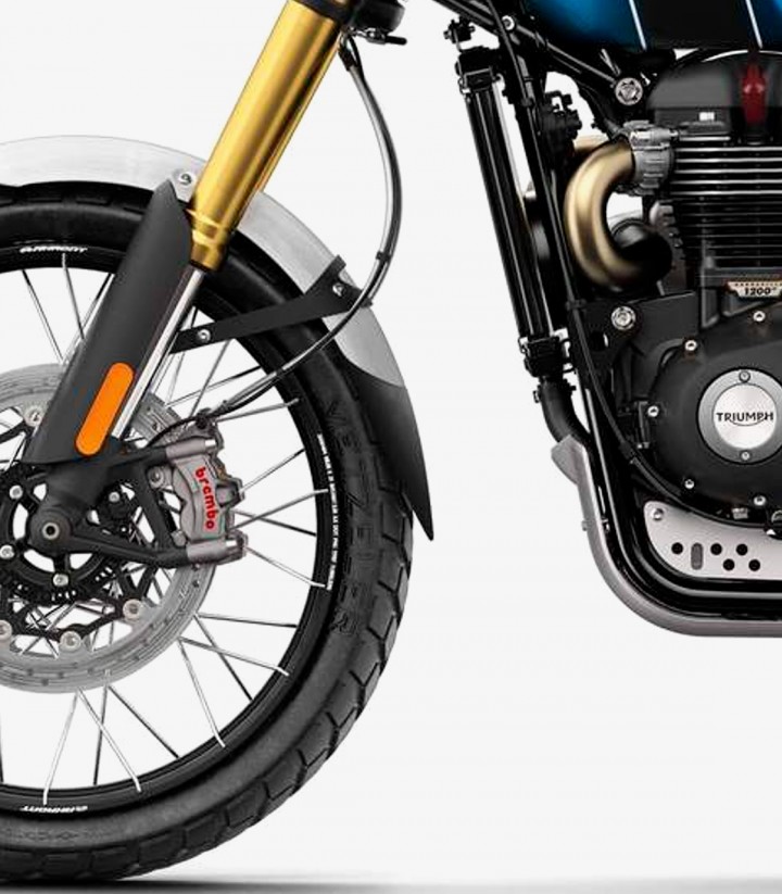 Faldón guardabarros delantero Puig 20808N para Triumph Scrambler 1200X/XC/XE (2019 - 2024)