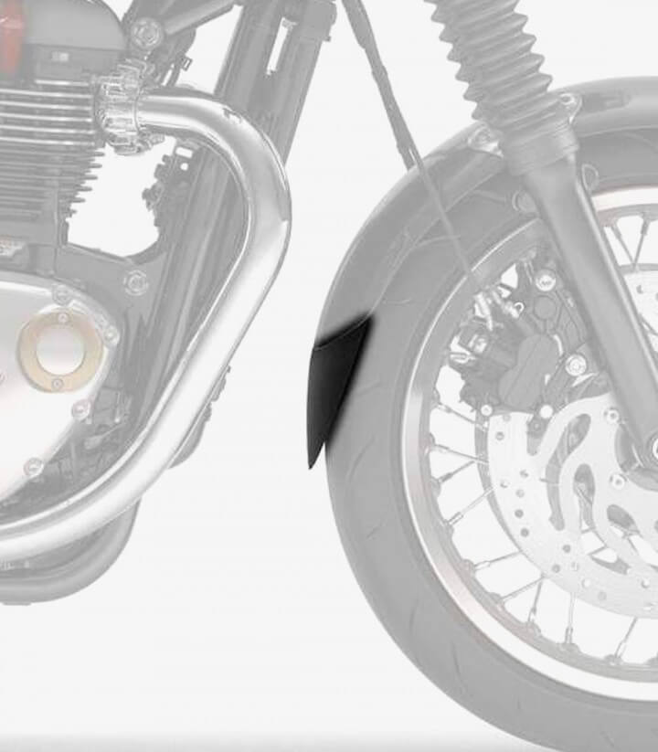 Schmutzfänger vorderer Kotflügel Puig 20809N für Triumph Thruxton 1200 (16-19)