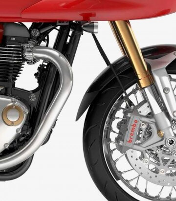 Schmutzfänger vorderer Kotflügel Puig 20810N für Triumph Thruxton 1200R/RS (16-25)