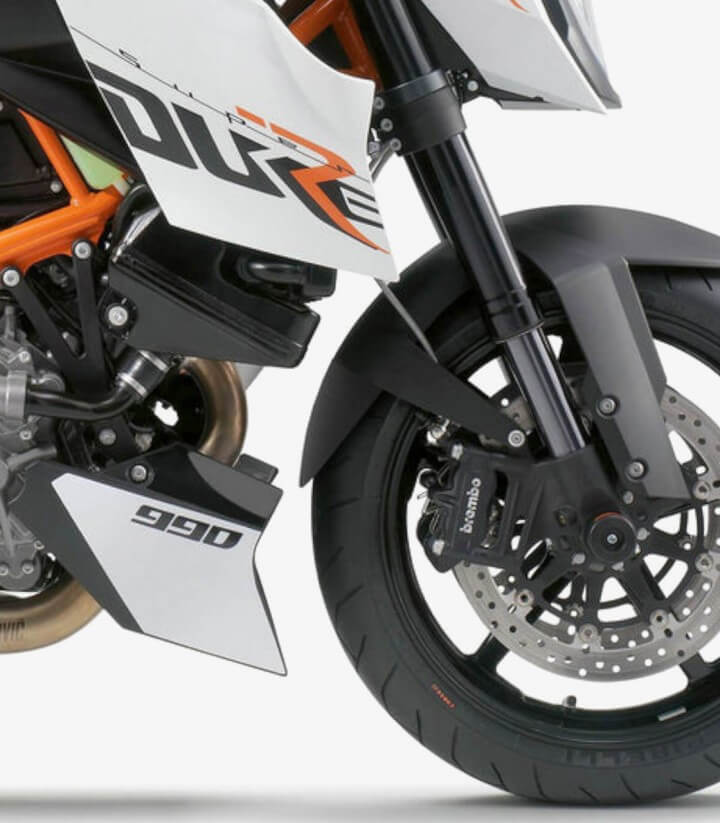 Schmutzfänger vorderer Kotflügel Puig 21169N für KTM 990 Superduke (05-13)