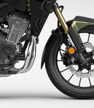 Schmutzfänger vorderer Kotflügel Puig 21255N für Honda CB500X (22-24), NX500 (24-26)