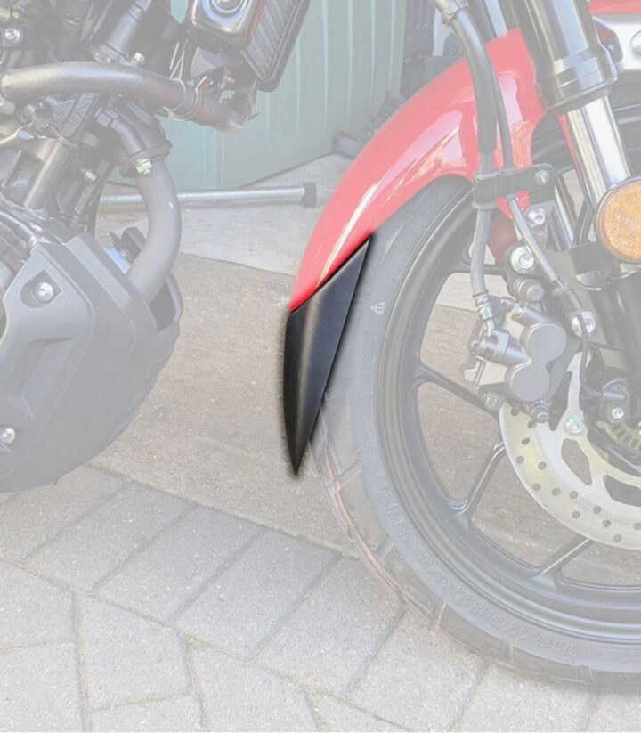 Faldón guardabarros delantero Puig 21638N para Yamaha XSR 125 (2021 - 2024)