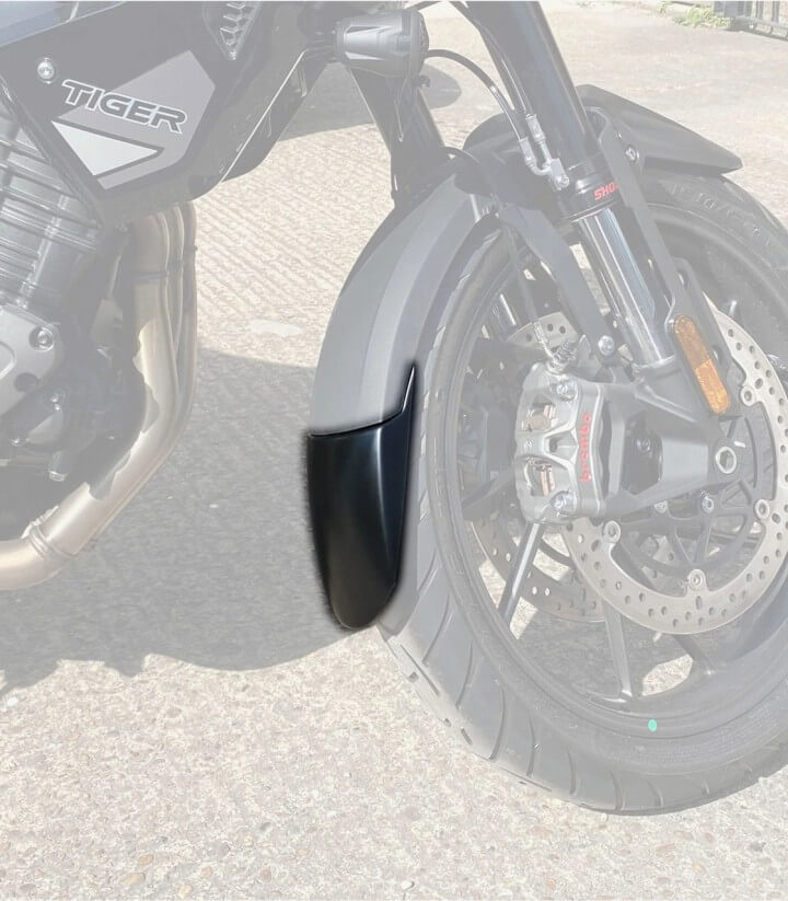 Schmutzfänger vorderer Kotflügel Puig 21639N für Triumph Tiger 1200 GT (22-24), GT Explorer (22-25), GT Pro (22-26)