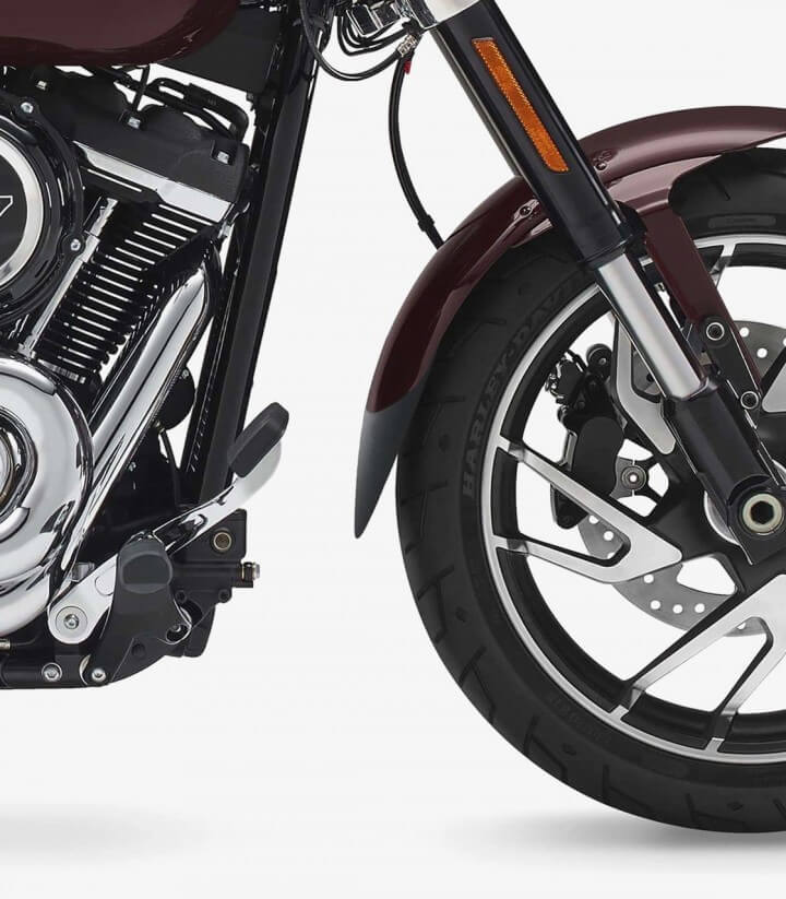 Schmutzfänger vorderer Kotflügel Puig 21642N für several Harley-Davidson models