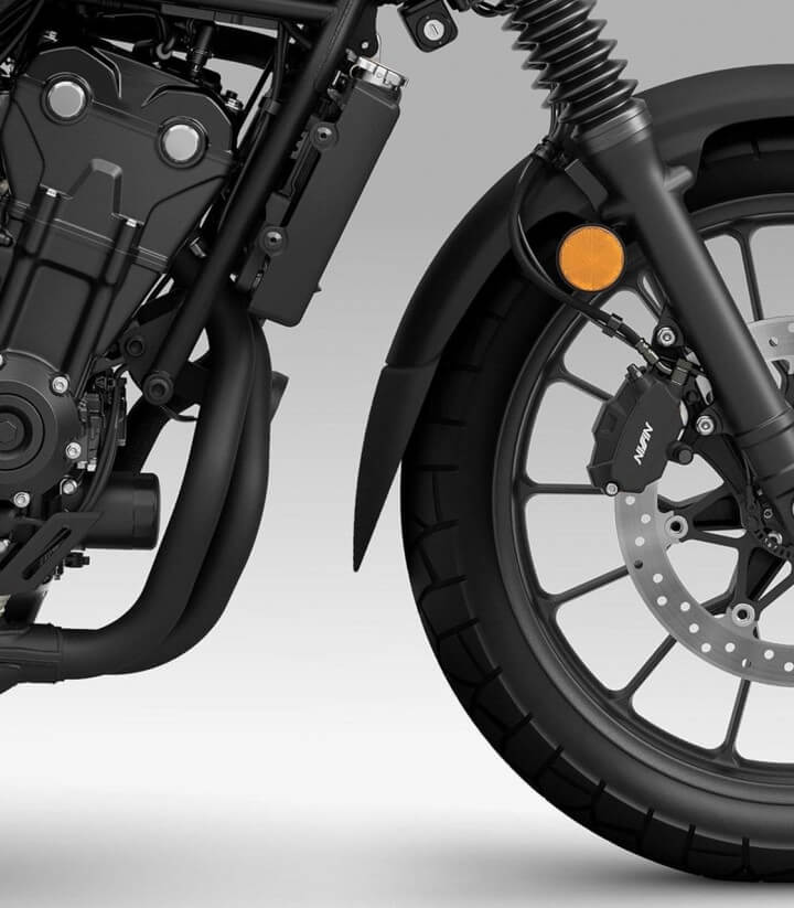 Schmutzfänger vorderer Kotflügel Puig 21845N für Honda CL 500 (23-26)