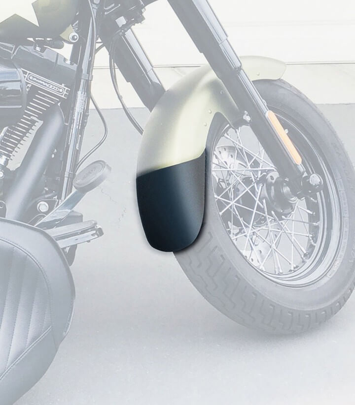 Schmutzfänger vorderer Kotflügel Puig 21849N für Harley-Davidson Softail Slim FLSL (18-21)