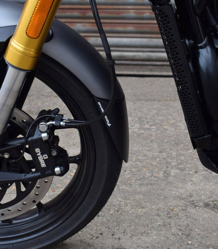 Schmutzfänger vorderer Kotflügel Puig 22176N für Triumph Speed 400 (24-26)