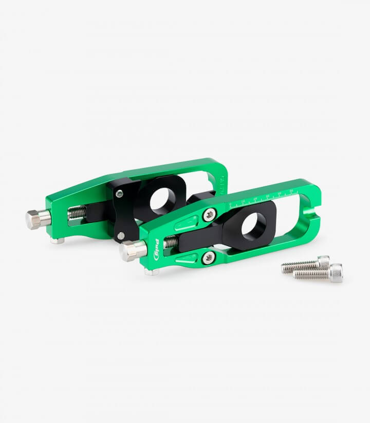 Puig Kettenspanner Grün 21001V für Kawasaki Z900 (17-26)