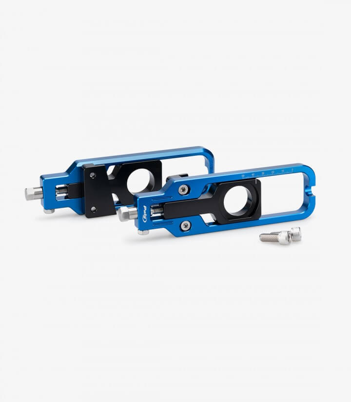 Puig Kettenspanner Blau 21038A für BMW M1000RR (23-26), S1000RR (19-26)