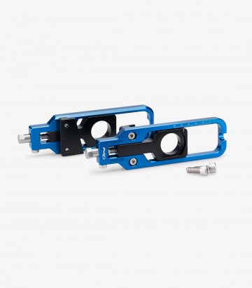 Puig Kettenspanner Blau 21038A für BMW M1000RR (23-26), S1000RR (19-26)